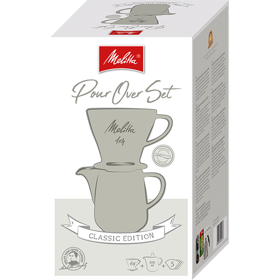 Melitta® Classic Edition: Pour Over Set of Coffee Filter & Jug 