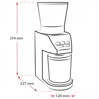 Melitta - Kaffeemühle Calibra® (mit integrierter Waage)